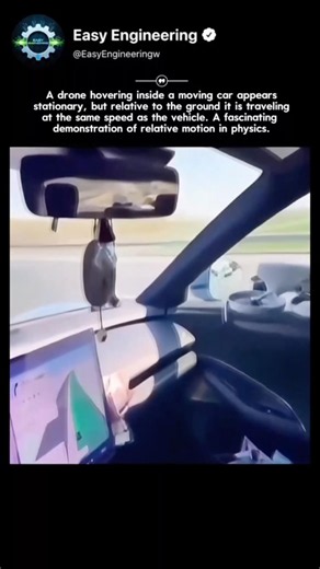 Is the Drone Flying at 100 km/h or Standing Still? 🤔