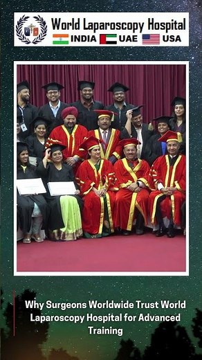 FMAS and DMAS Convocation Ceremony – April 2026 F.MAS Batch | World Laparoscopy Hospital, Gurugram