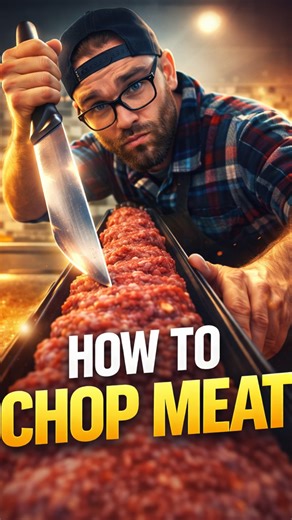 Proper meat chopping techniques for tender and even cuts