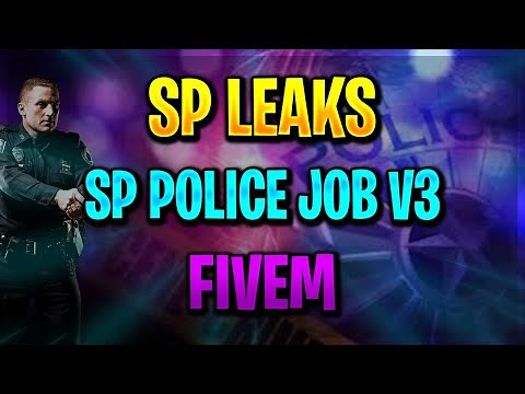 [ESX] SP Police Job v3 EN [+20 SCRITPS] [PACK] | Script FiveM | SP