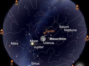 SkySafari iPhone观星软件，查看天体运动轨迹，具备强大的夜视功能