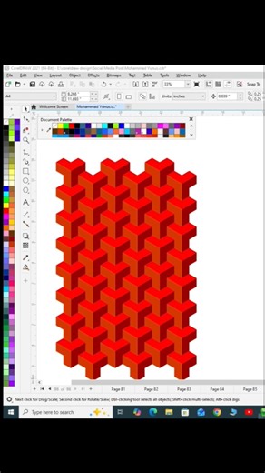 Use polygon tool in Coreldraw #logodesgin #graphicdesign #shorts #trendingreels #viralshort