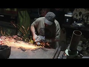 Grinding Parts Using My New Prosthetic Hand!