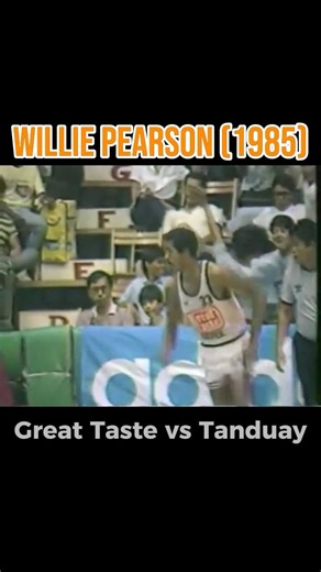 PBA LEGENDS: WILLIE PEARSON (1985) GREAT TASTE VS TANDUAY