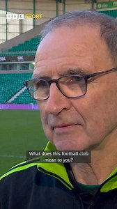 Martin O’Neill asked what Celtic means to him 🥹 “Everything” | Celts Are Here