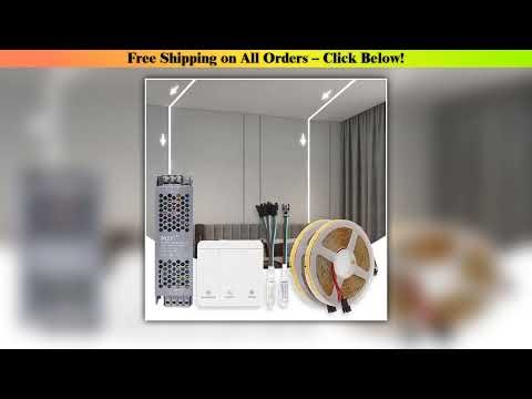 24V WS2811 IC Running Water COB Led Strip Light 5M 10M 15M Flow Chasing Flexible FCOB Led Tape