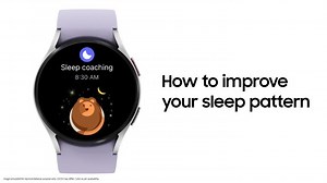 Improve your sleep quality with Galaxy Watch5, the ultimate device that lets you truly know your sleep. Learn how to track your sleep pattern, and get started with Sleep coaching that gives a tailored month-long guided program. To Know more, visit: #GalaxyWatch5: http://spr.ly/61883z83a. #GalaxyWatch5Pro: http://spr.ly/61893z83x. #GalaxyHowTo #Samsung | Samsung