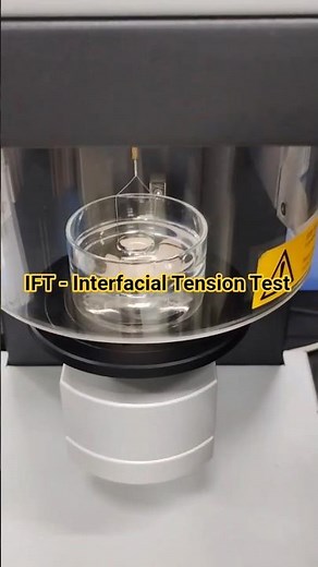 IFT - Interfacial Tension Test of Transformer Oil. How IFT is performed. Transformer oil testing.