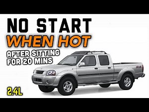 Nissan Frontier XTerra 2.4L | Fuel Pressure Regulator | 1998 - 2004 | No Start After Engine is Hot