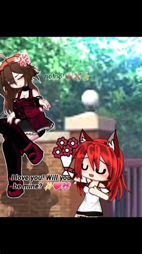 AU MI GATITO!! || Fake Collab With ‪@helena._.official16‬ ,ib ‪@ryynf4t-YT‬ #gacha #shorts #meme
