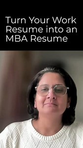  Transform Your Work Resume Into An MBA Resume: The Complete Guide ...