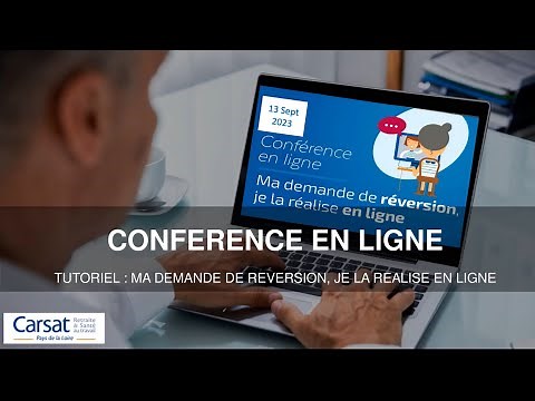 Conférence en ligne - Retraite de réversion : Je la demande en ligne