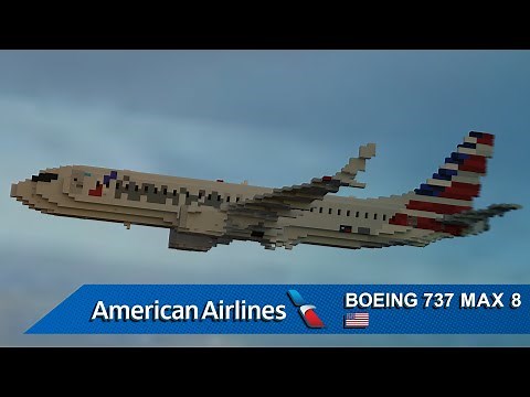 Minecraft | American Airlines Boeing 737 MAX 8