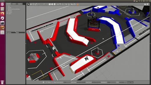 【RoboMaster】2021对抗赛场地内路径规划仿真