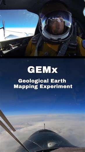 NASA Earth on Instagram: "How do we find the minerals that are critical to our economy and national security? @NASA and @USGS have teamed up on a mission called GEMx that can spot the unique fingerprints of different minerals from above. ✈️ #Minerals #Earth #NASA #EarthScience Video Description: 0:00-0:08 Footage of planes taking off and a pilot adjusting in his seat 0:08-0:14 Panning over a desert landscape with a colorful overlay and the chemical symbols of different minerals popping up 0:14-0