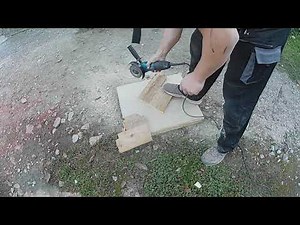 Makita GA5030R Angle Grinder Chainsaw TEST