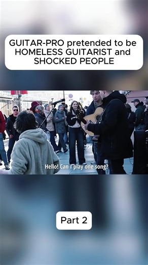 Homeless Guitarist's Hidden Talent Revealed