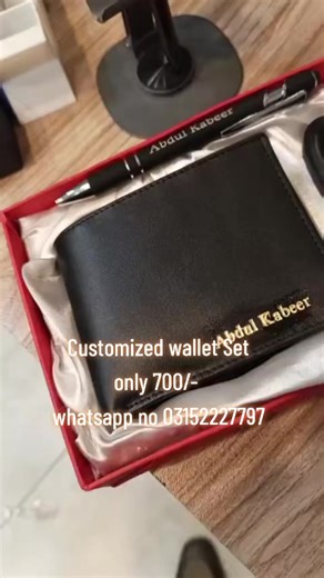 Custom Wallet Set for You