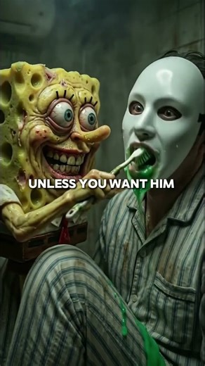Spongebob Turn evil #shorts #shortvideo #creepy #stories #animals