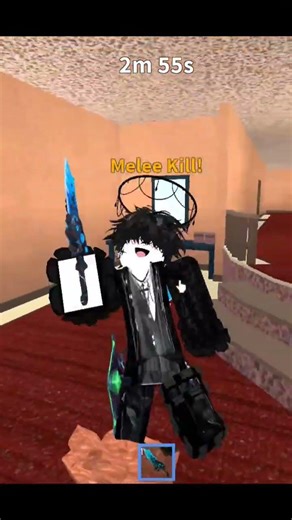 MY SHOT DIDN'T KILL HIM.. so i got revenge 😈| MM2#roblox #mm2 #murdermystery2 #robloxmm2 #shorts