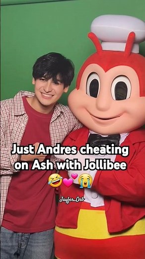 Bro really choosed Jollibee over Ash- 😭🤣 #angmutyangsectione #jayfer #ashdres #amnse #andresmuhlach