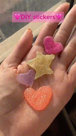 DIY stickers 🩷⭐️