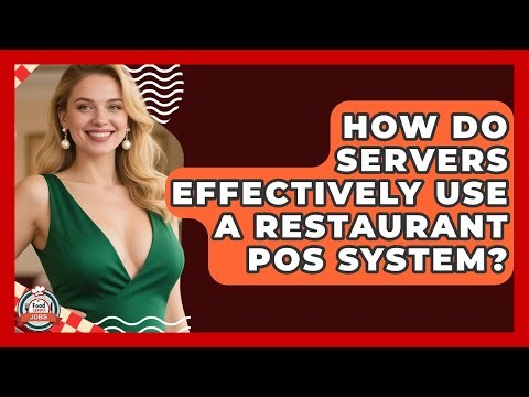 How Do Servers Effectively Use A Restaurant POS System? - Food Service Jobs