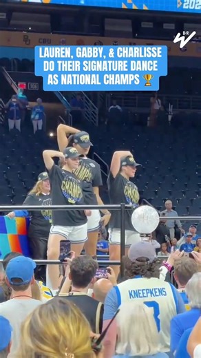 Victory dance for UCLA 💃