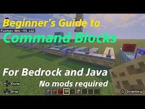 Beginner's Guide to Command Blocks