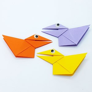 55 reactions · 17 shares | Moving paper toys making very easy tutorial at home - Make your own hand paper toy for your kids #Toys #origami #handmade | Origami Art & Crafts | Facebook