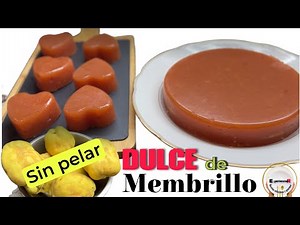 DULCE de MEMBRILLO Casero ✅ Muy FÁCIL de PREPARAR SIN pelar