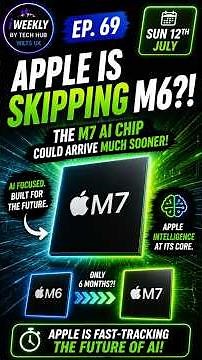 Apple Is SKIPPING M6?! 🤯 The M7 AI Chip Could Arrive MUCH Sooner!