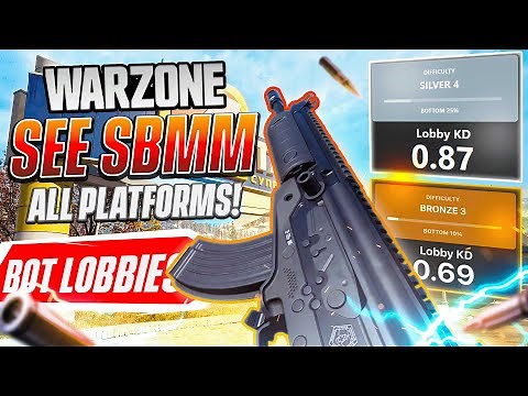 how to check the SBMM of *ANY LOBBY* in WARZONE Verdansk! better then a VPN