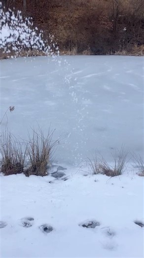 ASMR | ice and snow sounds, no talking