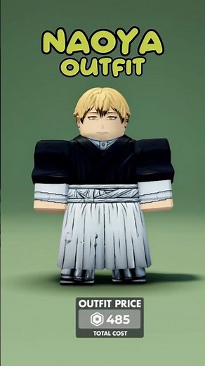 Naoya Outfit Idea #roblox