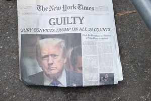 "Convicted Criminal" Donald Trump Focus of New $50 Million Biden Campaign Ad