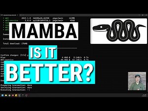 Better Python PACKAGE MANAGEMENT with MAMBA