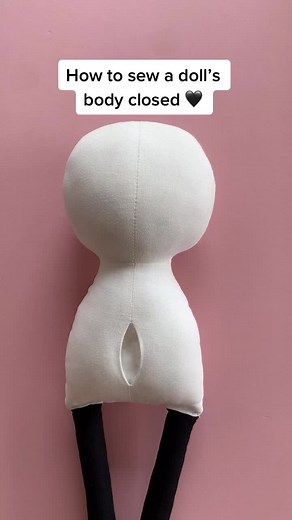 How to Sew a Doll's Body Closed - Step by Step Tutorial