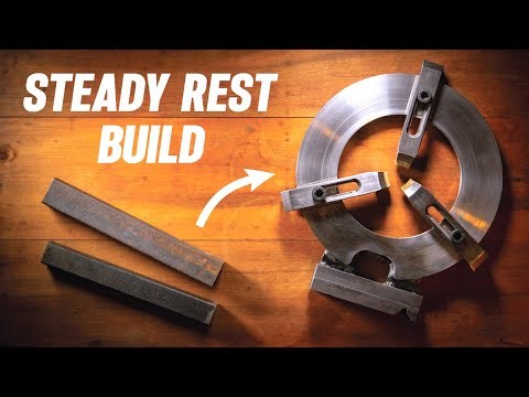 I made a steady rest because I suck at planning