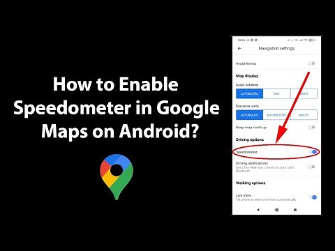 How to Enable Speedometer in Google Maps on Android?