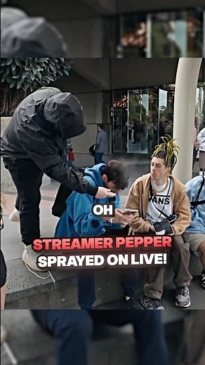 Streamer Pepper Sprayed By Random Guy! ‪@IcePoseidon‬