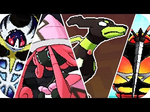 Pokemon Sun & Moon - All Legendary Pokémon Locations (1080p60)