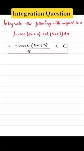 Integration question #maths #integration