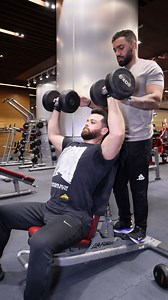POV: When our PTs support your fitness journey! 🤙 #180degreesfitnessandspa #gym #gymclasses #fitnessmotivation #sports #athletes #fitness #motivation #instafit #fit #workout #weightlifting #fitnessgoals #bestrong #beirut #lebanon | 180 Degrees Fitness & Spa