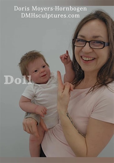 #siliconetoddler #babydoll #dmhsculptures #dorismoyershornbogen #siliconedoll #doll #rebornbabies
