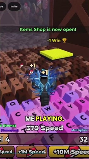 Playing +1 Speed Keyboard Escape #fyp #roblox #speedkeyboardescape