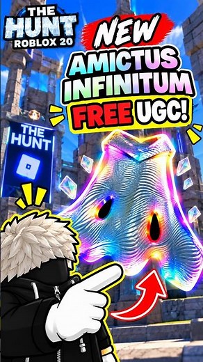 NEW FREE UGC?! Amictus Infinitum 😳 #Roblox #RobloxHunt20 #robloxugc #freeugc