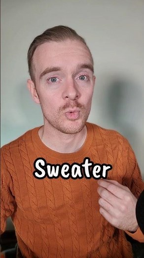 Sweatshirt vs. Sweater (Improve your English Vocabulary)