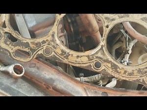 Why the car throws white smoke