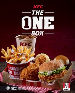 Why have only one of your KFC favourites when you can have SIX with The One Box from only RM17.90? Get it now for a limited time only at KFC outlets nationwide. | KFC